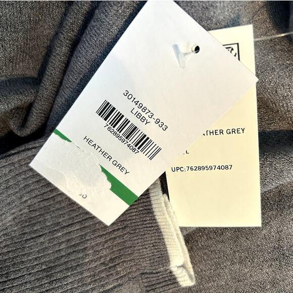 NWT $69 Anne Klein Sport Libby Loose Fit Sweater, Heather Grey, Women’s Large - Picture 3 of 4